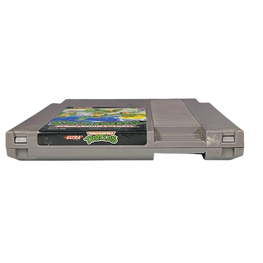 Teenage Mutant Ninja Turtles TMNT (Nintendo NES, 1989) Video Game Cartridge - Picture 5 of 9